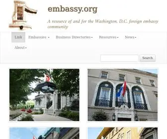 Embassy.org(The Electronic Embassy) Screenshot