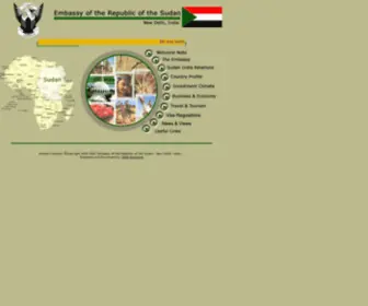 Embassysudanindia.org(Sudan Embassy) Screenshot