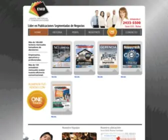 EMB.cl(Grupo Editorial EMB) Screenshot