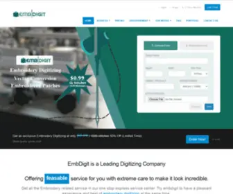 Embdigit.com(50% Off on your first order) Screenshot