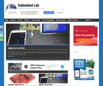 Embedded-Lab.com(Embedded Lab) Screenshot