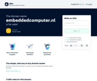 Embeddedcomputer.nl(Embedded computers) Screenshot