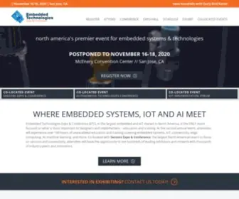 Embeddedtechconf.com(Sensors Converge) Screenshot