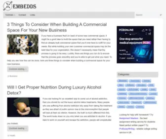 Embedds.com(Embedded projects from around the web) Screenshot