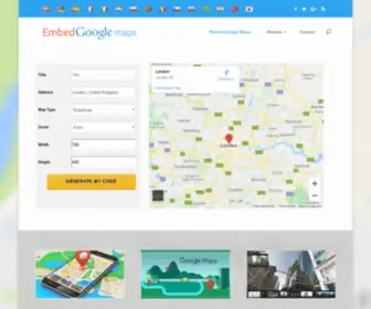 Embedgooglemaps.com(Embed Google Maps has never been this easy) Screenshot