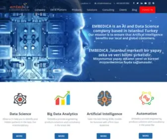 Embedica.ai(AI Data Science Analytics & Cloud) Screenshot