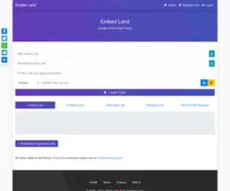 Embedland.design(Google Drive Video Player) Screenshot
