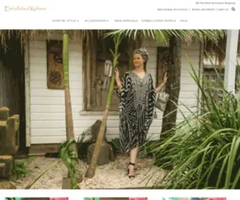 Embellishedkaftans.com.au(Kaftans, Tops and Dresses Online) Screenshot