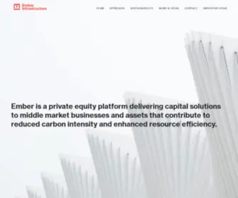 Ember-Infra.com(Energy & Resource Transition) Screenshot