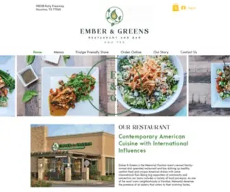 Emberandgreens.com(Ember & Greens) Screenshot