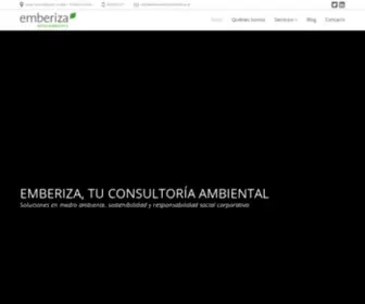 Emberizamedioambiente.es(EMBERIZA ESTUDIOS AMBIENTALES) Screenshot