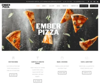 Emberpizza.com.au(Ember Pizza & Grill) Screenshot