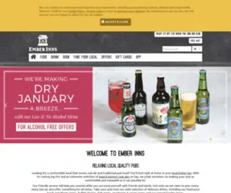 Emberpubanddining.co.uk(Ember Pub & Dining) Screenshot