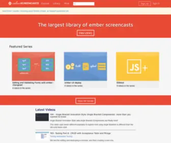 Emberscreencasts.com(Ember Screencasts) Screenshot