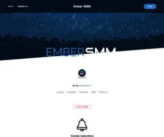 Embersmm.com(Ember SMM) Screenshot