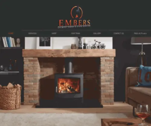 Embersofalfreton.co.uk(Embers of AlfretonWood Burning Stoves & Multi) Screenshot