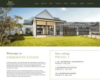 Embertonestate.co.za(Emberton Estate Home Page aviva) Screenshot