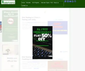 Embetronicx.com(Tutorials) Screenshot