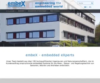 Embex-Engineering.com(EmbeX) Screenshot