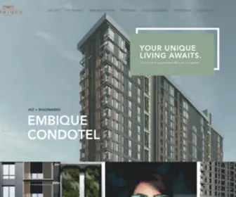 Embiquecondotel.com(Embique) Screenshot