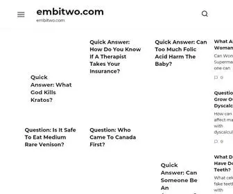 Embitwo.com(Embitwo) Screenshot