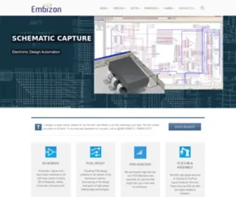Embizon.com(Embizon Technologies) Screenshot