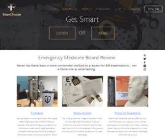 Emboardbombs.com(Emergency Medicine Board Review) Screenshot