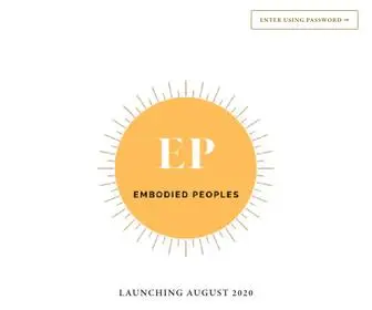 Embodiedpeoples.com(Embodied Peoples) Screenshot