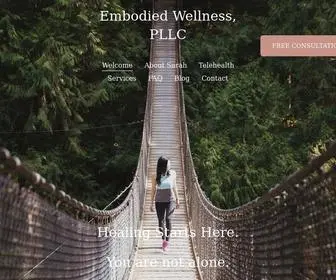 Embodiedwellnesstherapy.com(Embodied Wellness) Screenshot