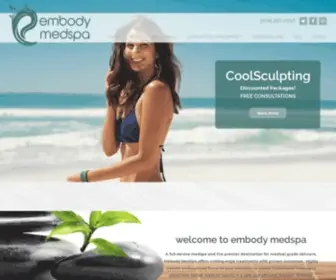 Embodymedspa.com(Skincare) Screenshot