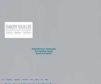 Embodyyourlife.org(Healing) Screenshot