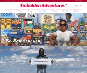 Emboldenadventures.com(Travel Inspiration and Travel Blog) Screenshot