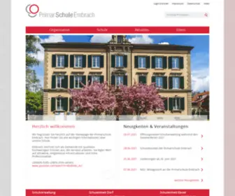Embra.ch(Primarschule Embrach Online) Screenshot