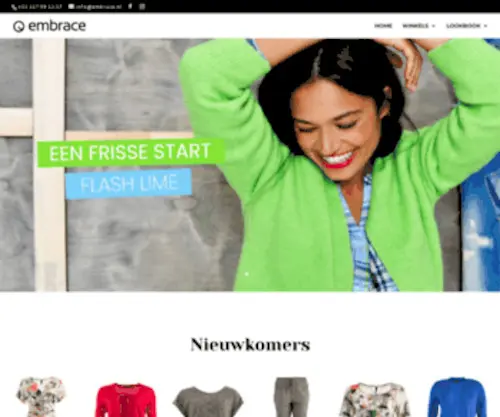 Embrace.nl(We love it to make you shine) Screenshot