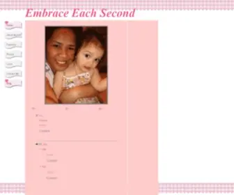 Embraceeachsecond.com(Embrace Each Second) Screenshot