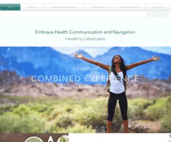 Embracehcn.com(Healthy Lifestyles) Screenshot