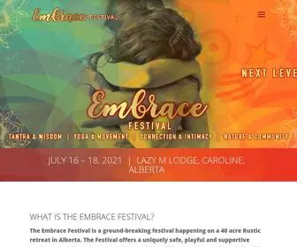 Embraceintimacyfestival.com(Embrace Festival) Screenshot