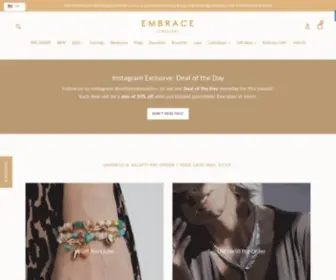 Embracejewellery.com(Embrace Jewellery) Screenshot
