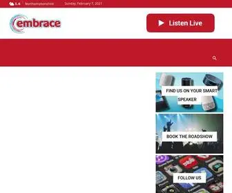 Embraceradio.co.uk(Embrace Radio) Screenshot