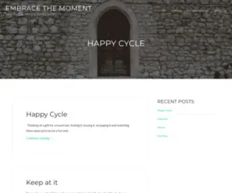 Embracethemoment.blog(Embrace the Moment) Screenshot