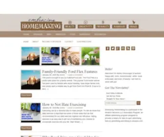 Embracinghomemaking.net(Embracing Homemaking) Screenshot