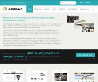 Embraiz.com(Hong Kong company) Screenshot