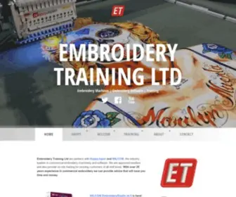 Embroiderytraining.co.uk(Embroidery Training Ltd) Screenshot