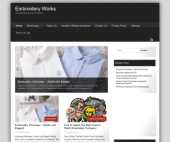 Embroideryworks.org(Embroidery Works) Screenshot