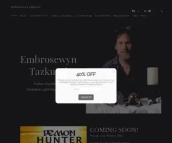 Embrosewyn.com(Paranormal, Magical And Psychic Books) Screenshot