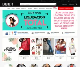 Embrujojeans.com(Embrujo Jeans) Screenshot
