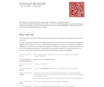 Embruns.net(Journal de bord de laurent gloaguen) Screenshot