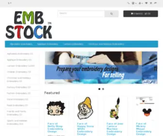 Embstock.com(Embstock) Screenshot