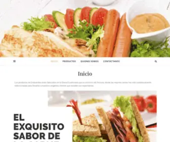 Embuandes.com(Embutidos de la Sierra) Screenshot