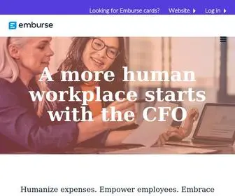 Emburse.com(Modern Expense Management) Screenshot